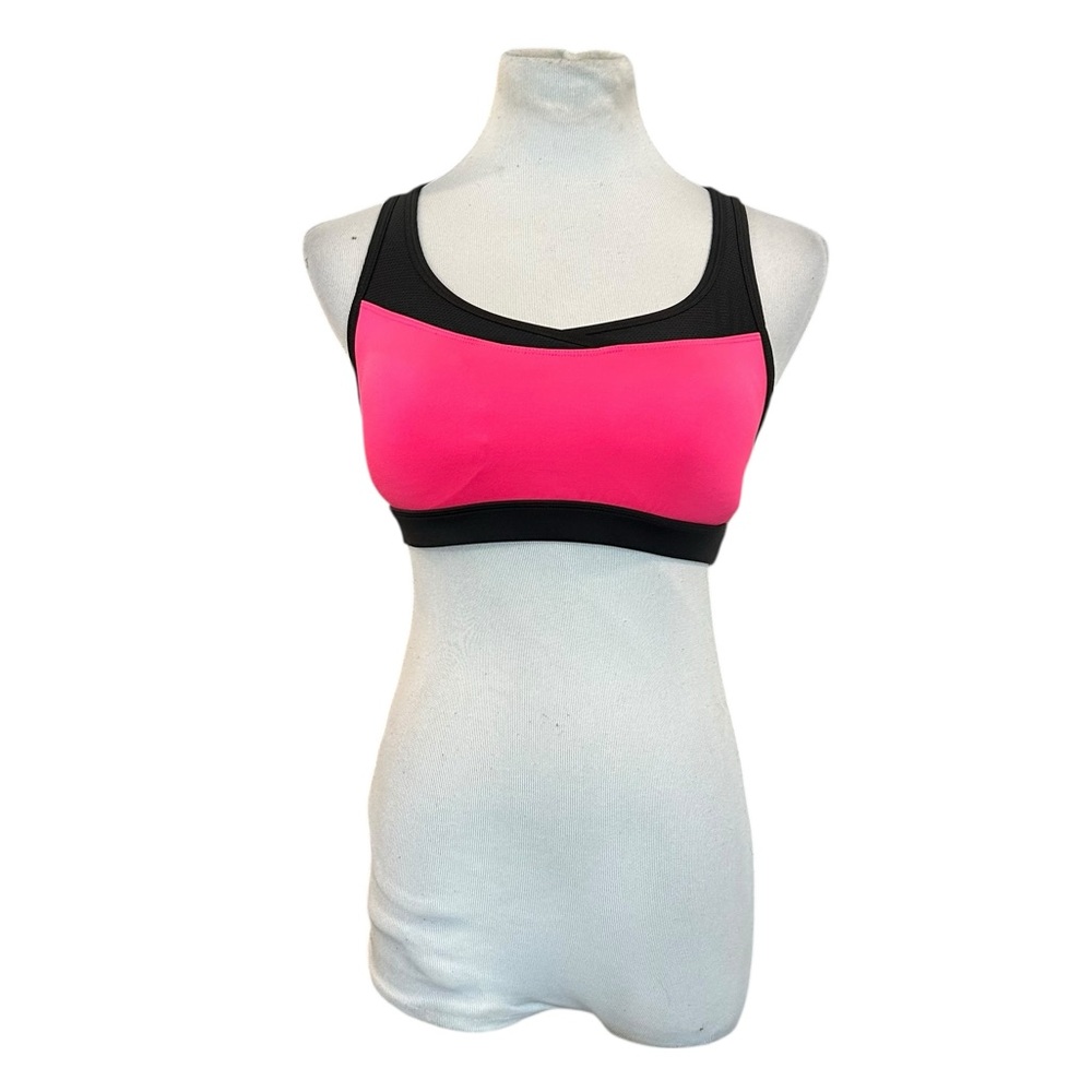 tek gear Pink and Black Sports Bra